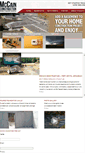 Mobile Screenshot of mccainconstruction.net